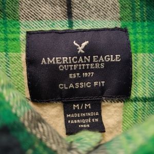 Men's American Eagle long sleeve flannel shirt med